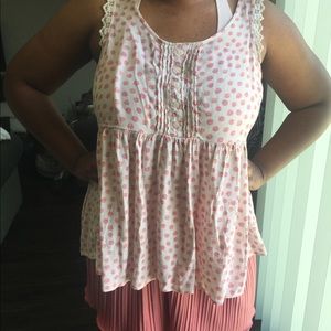 Lauren Conrad Babydoll top. XL. $16